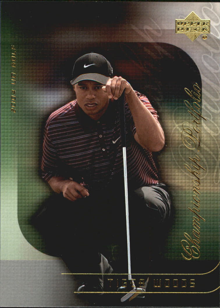 2004 Upper Deck Champion Portfolio #CP20 Tiger Woods