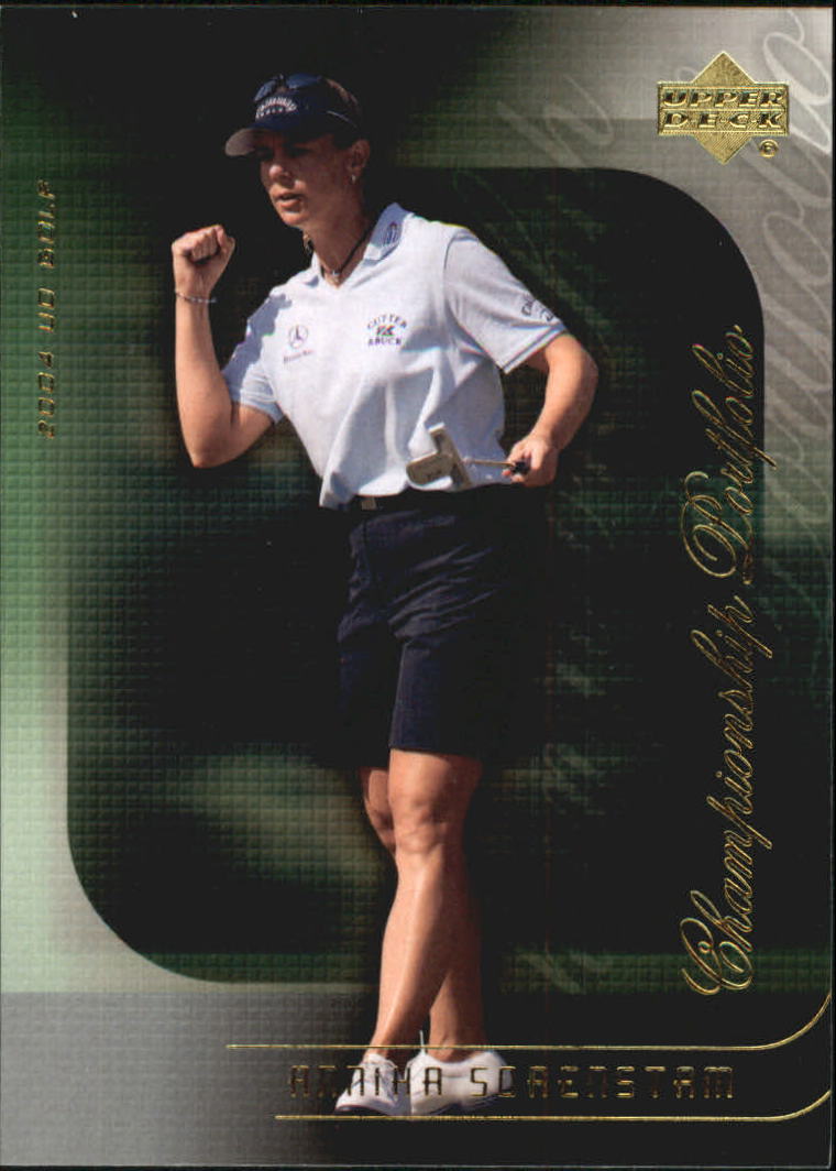 2004 Upper Deck Champion Portfolio #CP30 Annika Sorenstam