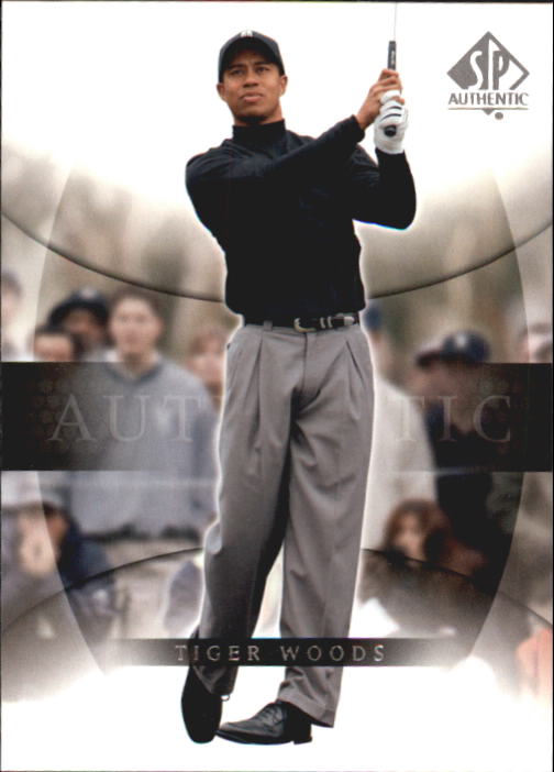 2004 SP Authentic #37 Tiger Woods Long 