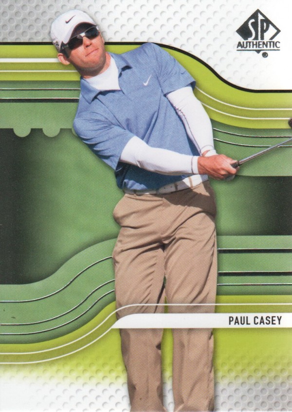 2012 SP Authentic #40 Paul Casey