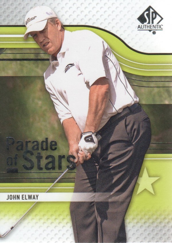 2012 SP Authentic #59 John Elway PS