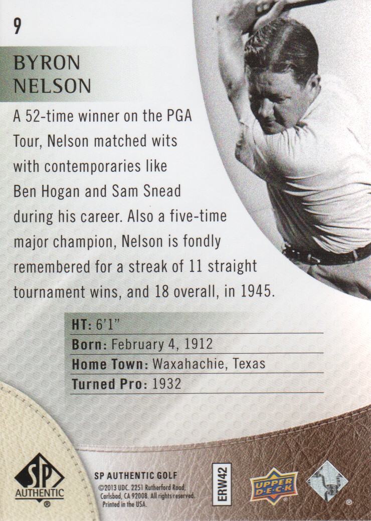 B1826- 2014 SP Authentic Golf Cards 1-68 +Inserts -You Pick- 15+ FREE US SHIP - Picture 17 of 109