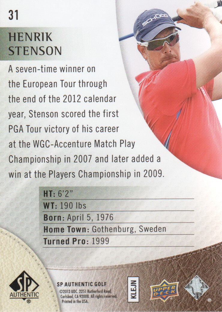 B1826- 2014 SP Authentic Golf Cards 1-68 +Inserts -You Pick- 15+ FREE US SHIP - Picture 47 of 109