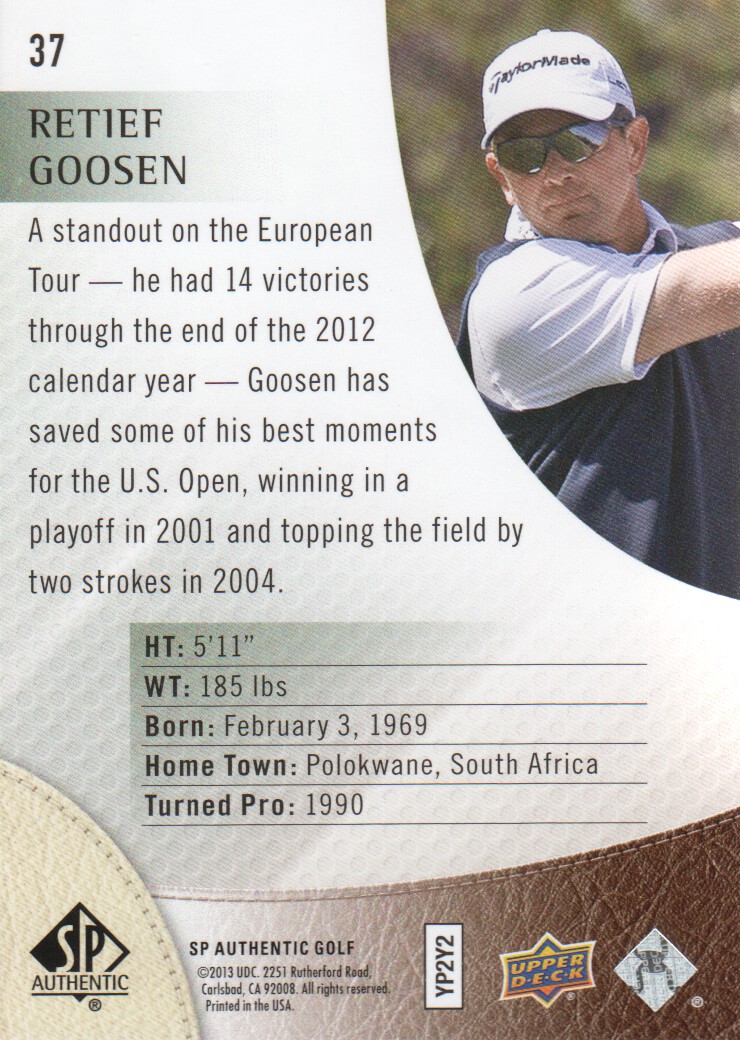 B1826- 2014 SP Authentic Golf Cards 1-68 +Inserts -You Pick- 15+ FREE US SHIP - Picture 57 of 109