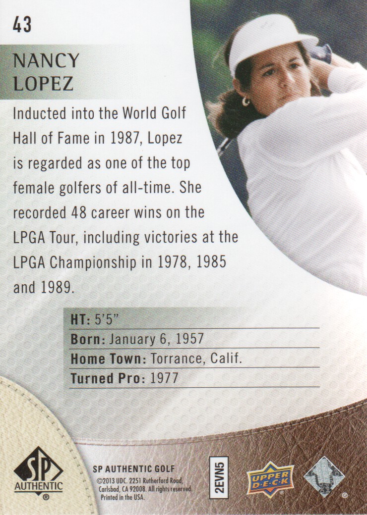 B1826- 2014 SP Authentic Golf Cards 1-68 +Inserts -You Pick- 15+ FREE US SHIP - Picture 65 of 109