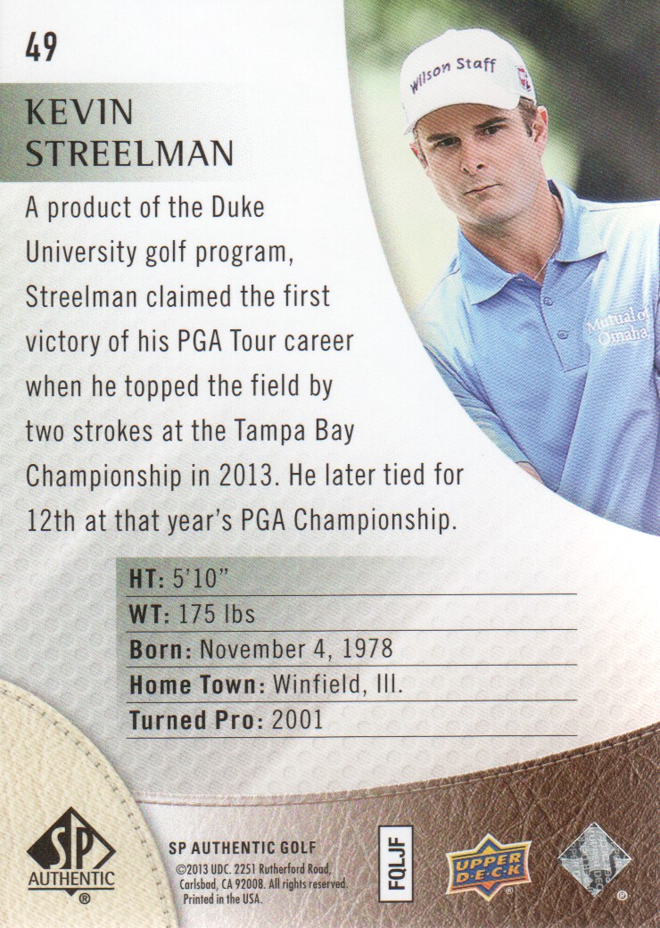 B1826- 2014 SP Authentic Golf Cards 1-68 +Inserts -You Pick- 15+ FREE US SHIP - Picture 75 of 109