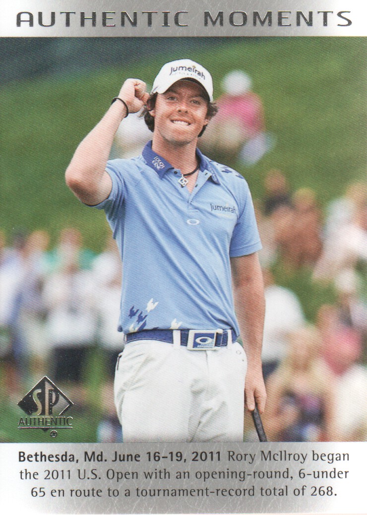 2014 SP Authentic #53 Rory McIlroy AM