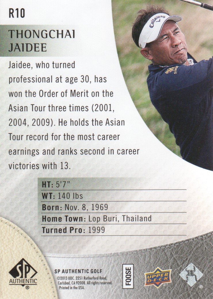 B1826- 2014 SP Authentic Golf Cards 1-68 +Inserts -You Pick- 15+ FREE US SHIP - Picture 93 of 109