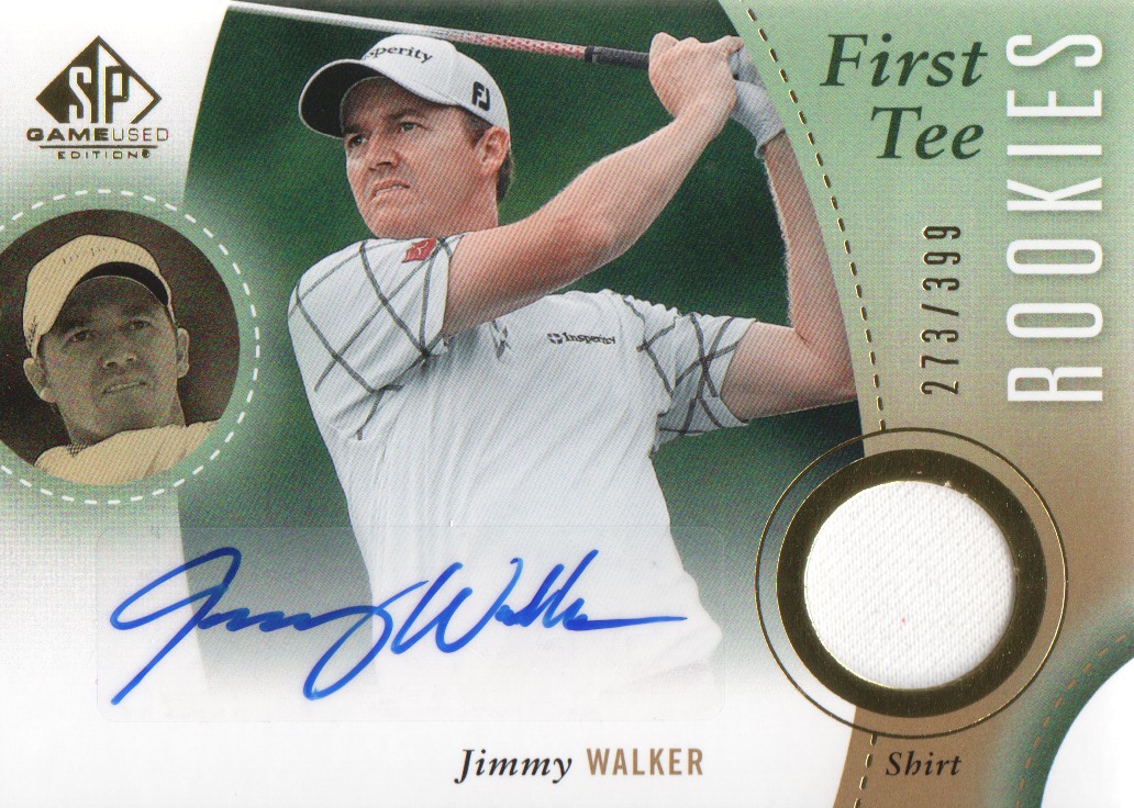 2014 SP Game Used #40 Jimmy Walker Shirt AU/399 RC