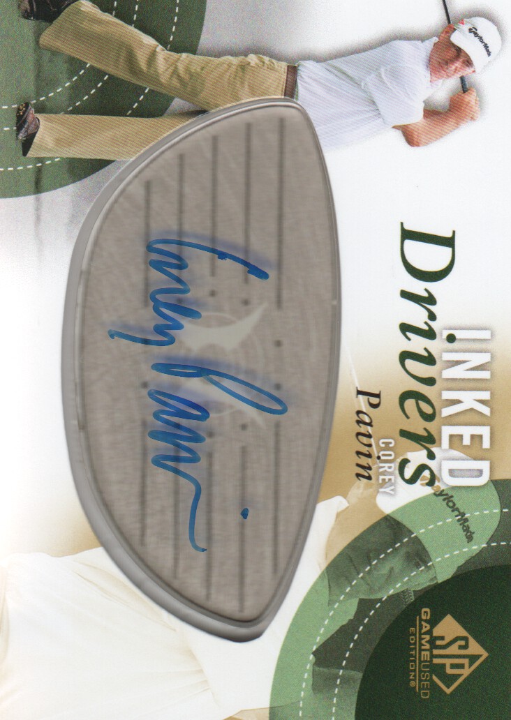 2014 SP Game Used Inked Drivers #IDCP Corey Pavin D