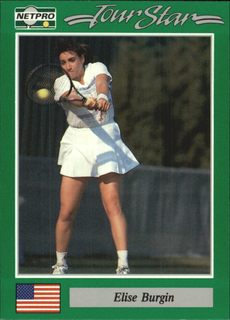 1991 NetPro Tour Stars #73 Elise Burgin RC
