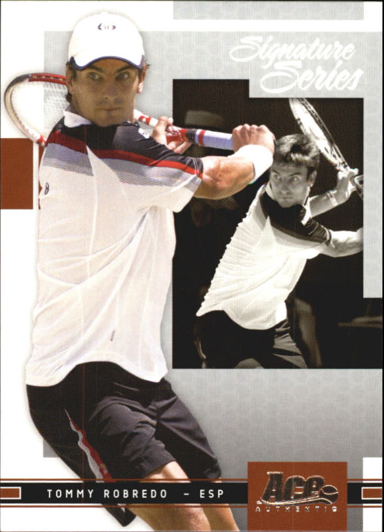 2005 Ace Authentic Signature Series #61 Tommy Robredo