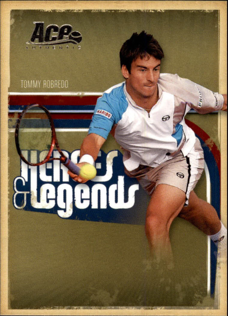 2006 Ace Authentic Heroes and Legends #74 Tommy Robredo