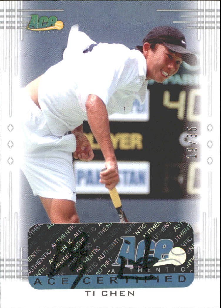 2013 Ace Authentic #BATC1 Ti Chen