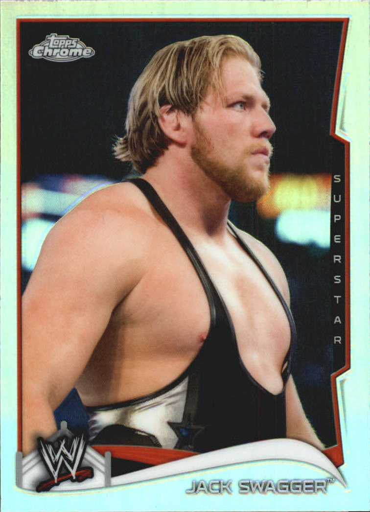 2014 Topps Chrome WWE Refractors #23 Jack Swagger