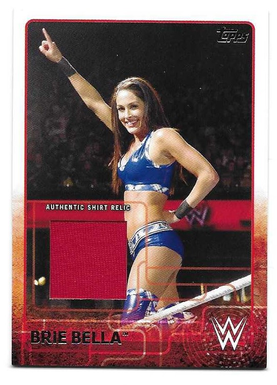 2015 Topps WWE Swatch Relics #NNO Brie Bella
