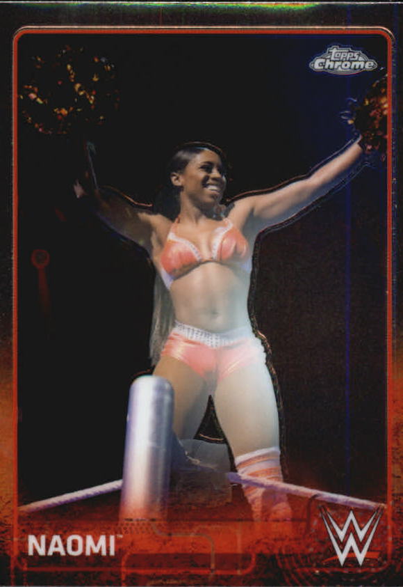2015 Topps Chrome WWE #48 Naomi