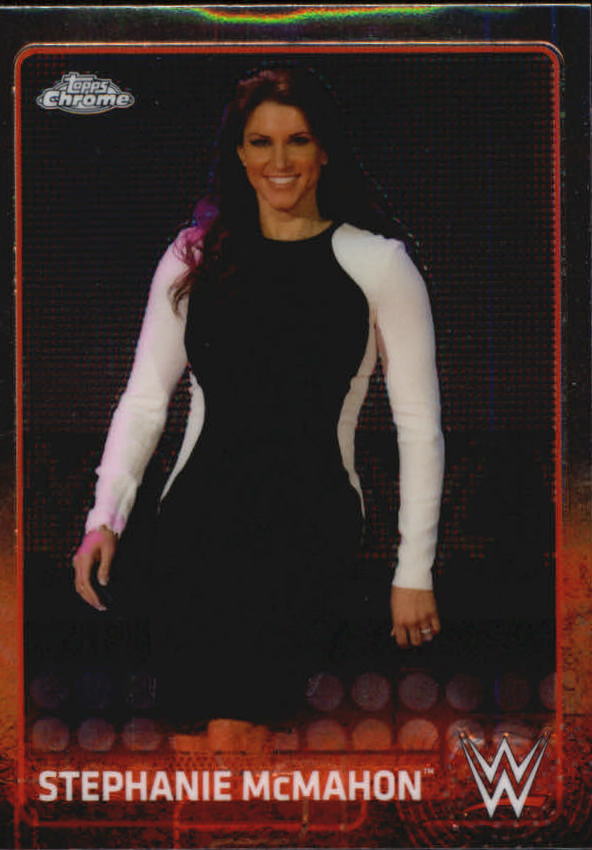 2015 Topps Chrome WWE #67 Stephanie McMahon