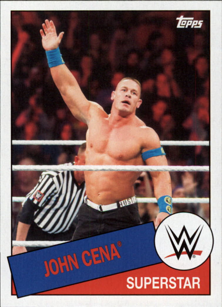 2015 Topps Heritage WWE #75 John Cena