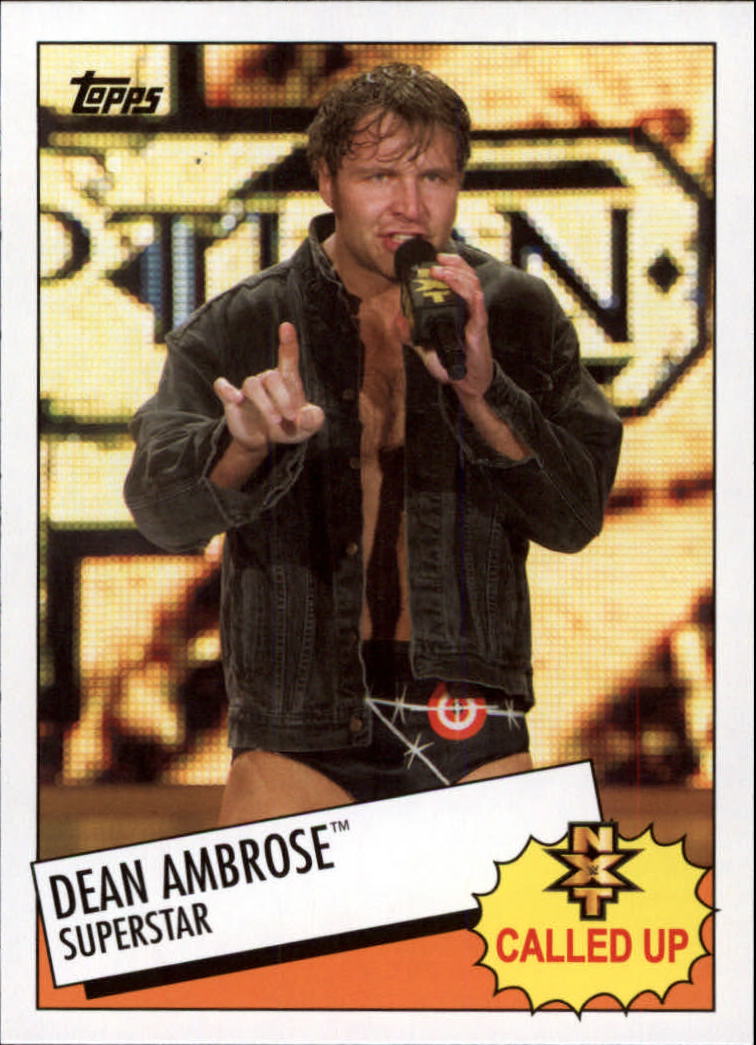 2015 Topps Heritage WWE NXT Called Up #11 Dean Ambrose