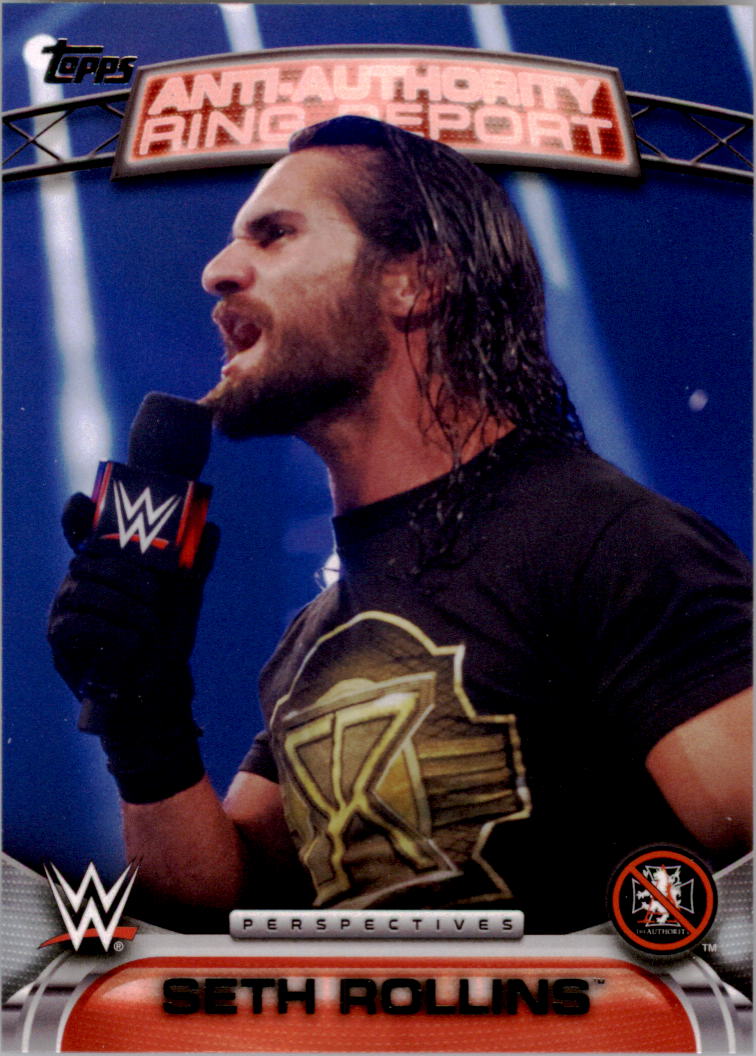 2016 Topps WWE Anti-Authority Perspectives #3AA Seth Rollins