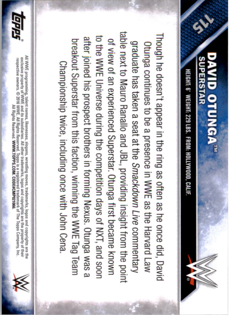 A4604- 2016 Topps WWE Then Now Forever #s 101-200 You Pick- 15+ FREE US SHIP - Picture 21 of 168