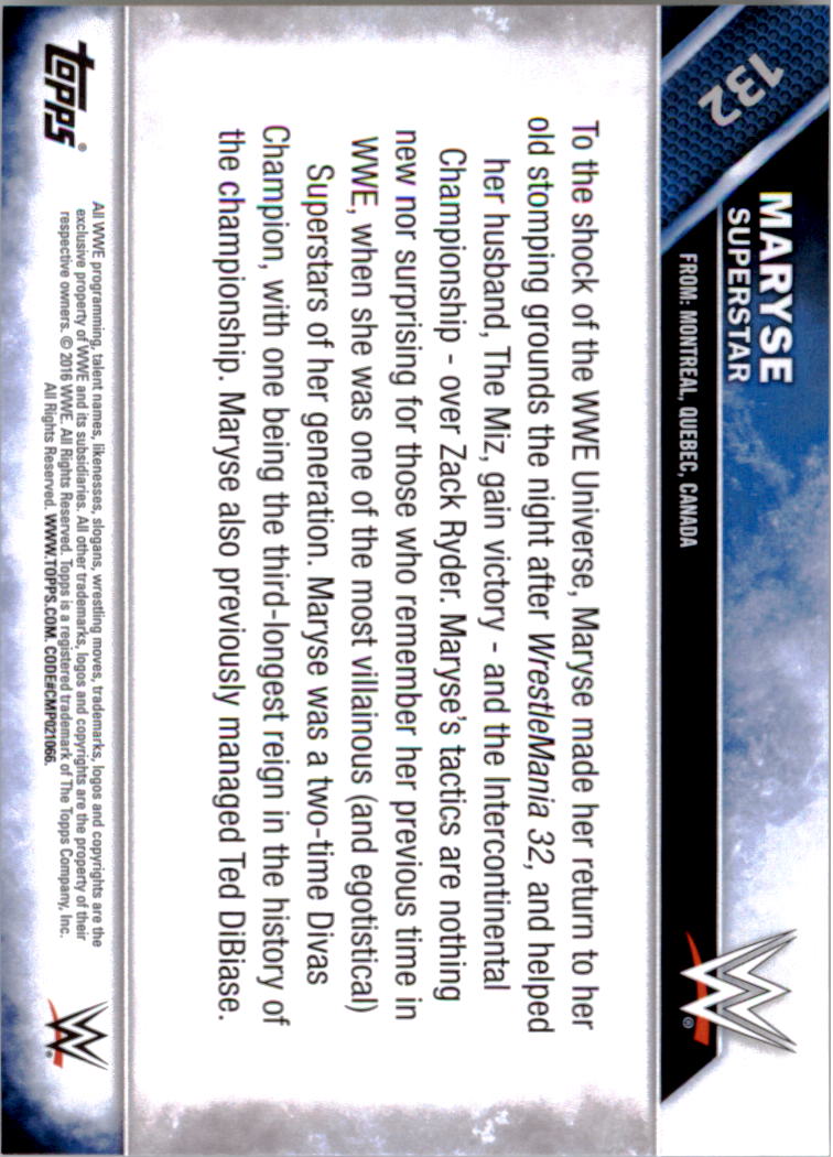 A4604- 2016 Topps WWE Then Now Forever #s 101-200 You Pick- 15+ FREE US SHIP - Picture 45 of 168