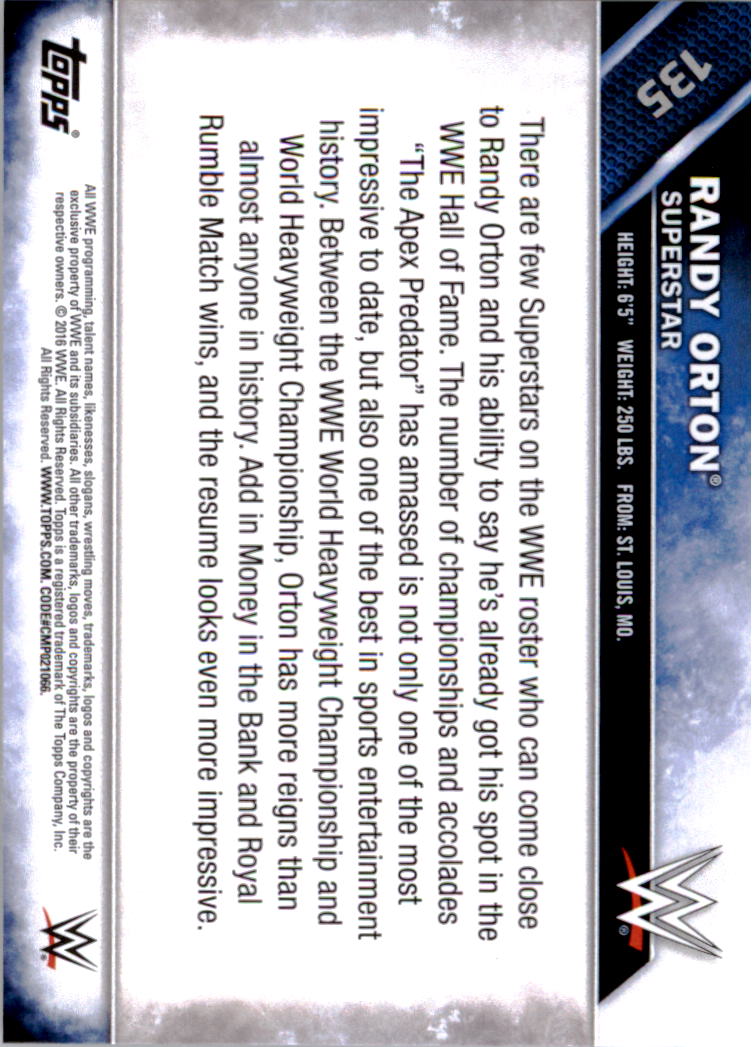 A4604- 2016 Topps WWE Then Now Forever #s 101-200 You Pick- 15+ FREE US SHIP - Picture 49 of 168