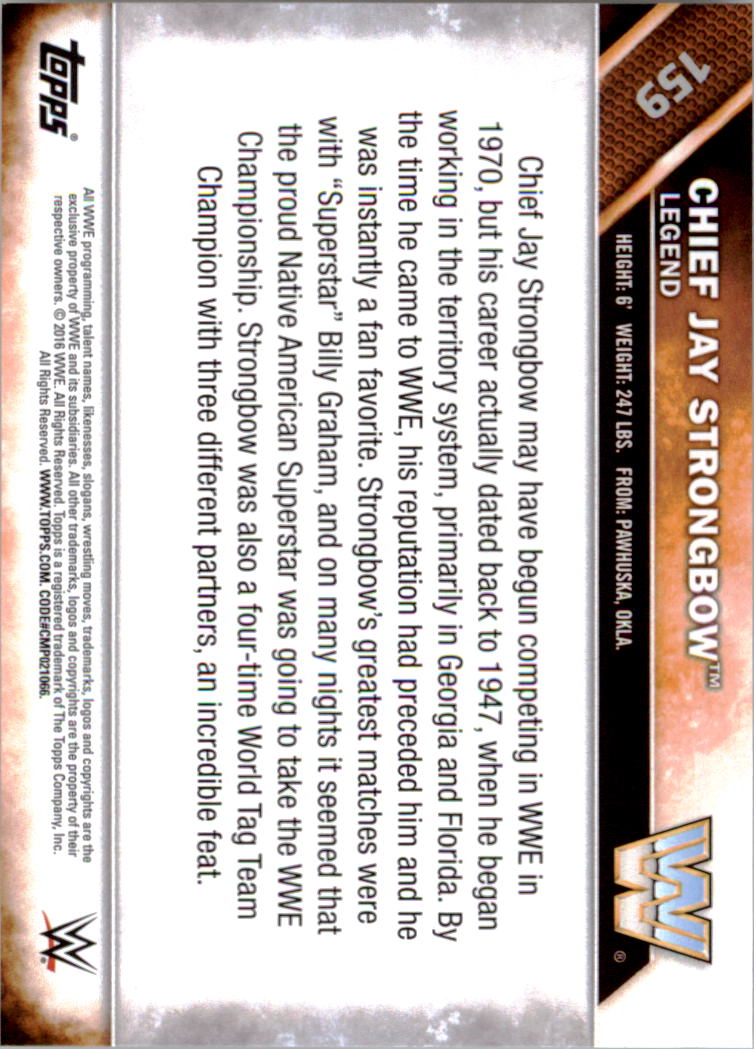 A4604- 2016 Topps WWE Then Now Forever #s 101-200 You Pick- 15+ FREE US SHIP - Picture 77 of 168