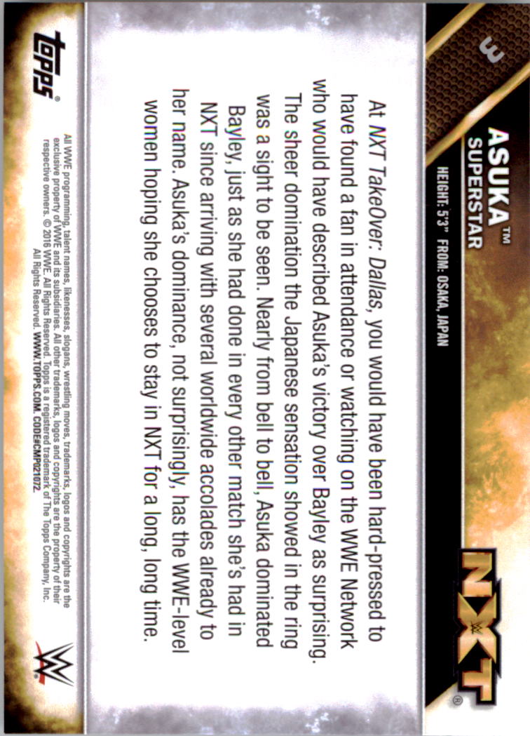 A4604- 2016 Topps WWE Then Now Forever #s 101-200 You Pick- 15+ FREE US SHIP - Picture 145 of 168
