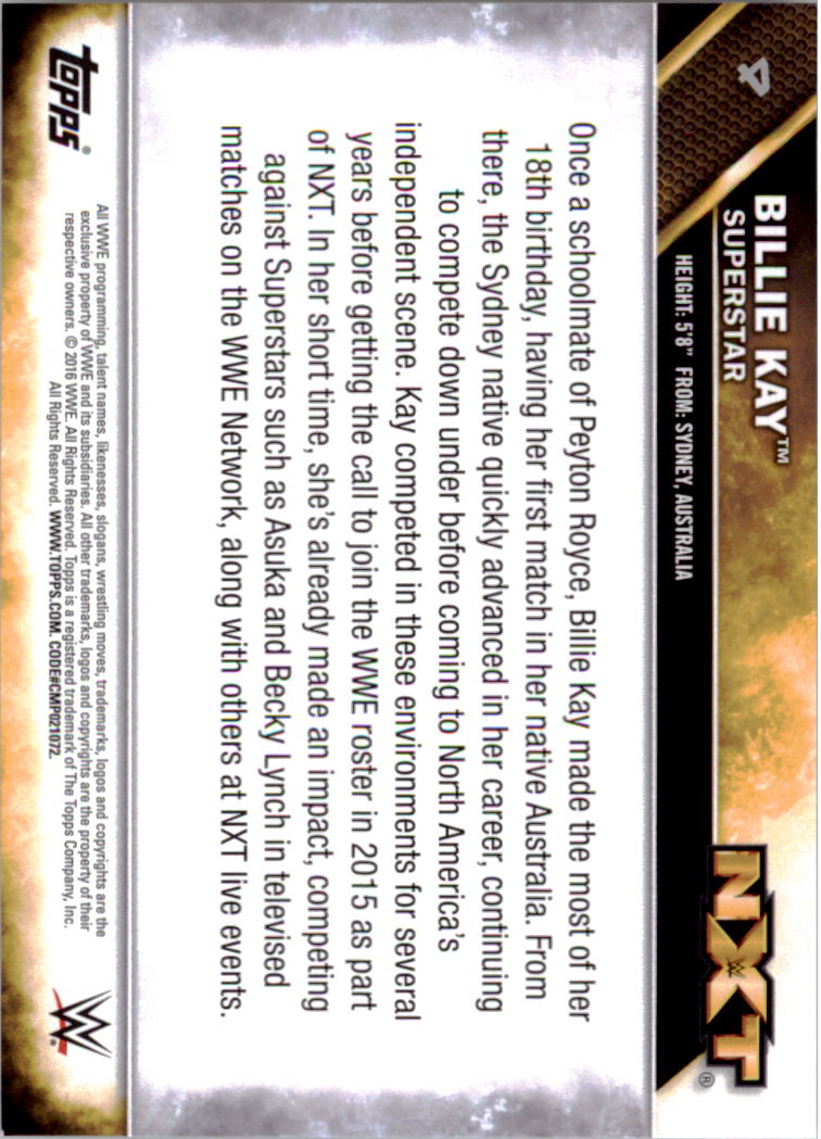 A4604- 2016 Topps WWE Then Now Forever #s 101-200 You Pick- 15+ FREE US SHIP - Picture 147 of 168