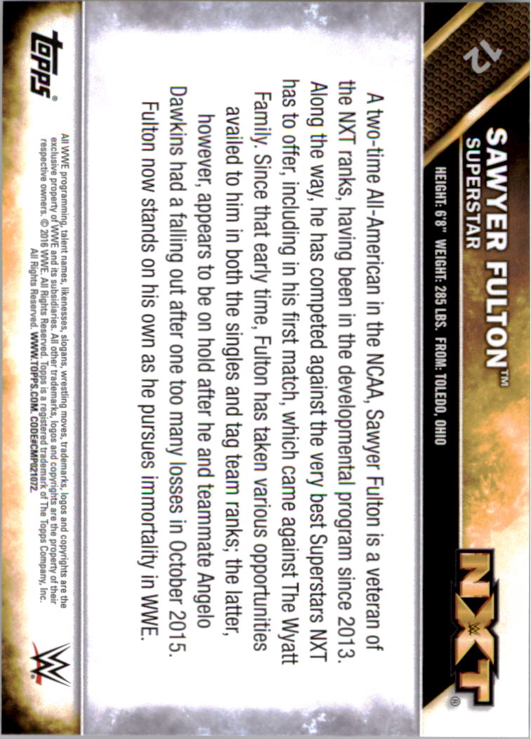 A4604- 2016 Topps WWE Then Now Forever #s 101-200 You Pick- 15+ FREE US SHIP - Picture 163 of 168