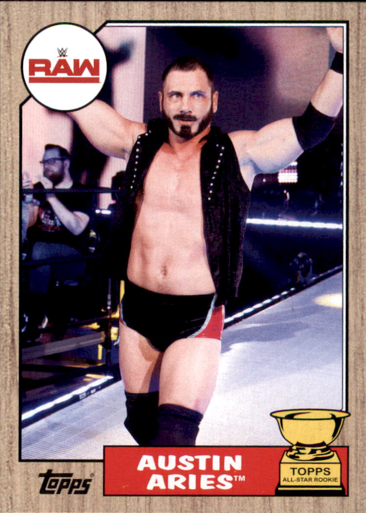 B0202- 2017 Topps Heritage WWE Wrestling Cards -You Pick- 15+ FREE US SHIP - Picture 16 of 281