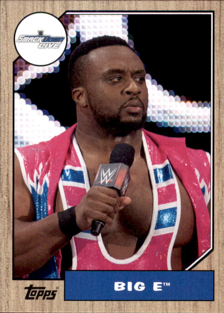 B0202- 2017 Topps Heritage WWE Wrestling Cards -You Pick- 15+ FREE US SHIP - Picture 20 of 281