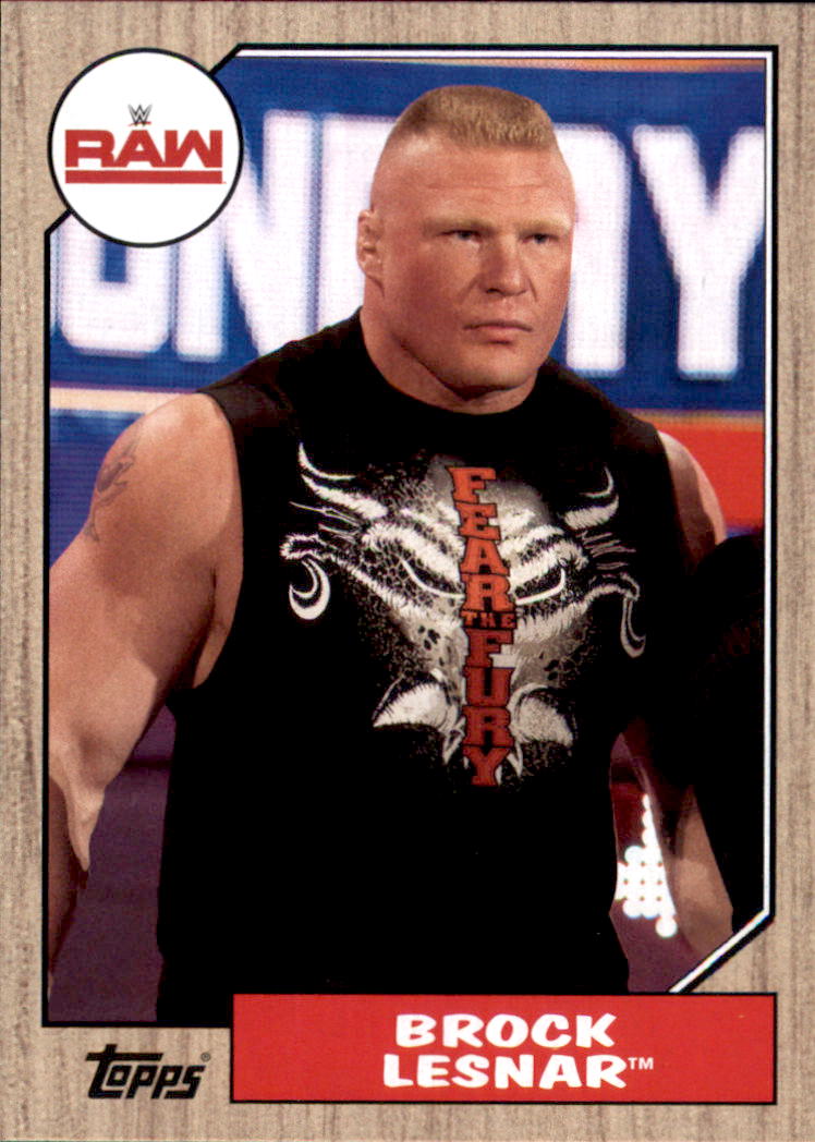B0202- 2017 Topps Heritage WWE Wrestling Cards -You Pick- 15+ FREE US SHIP - Picture 26 of 281
