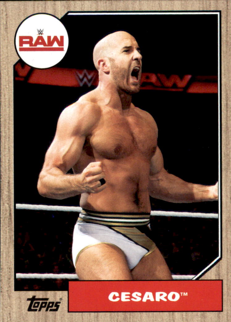 B0202- 2017 Topps Heritage WWE Wrestling Cards -You Pick- 15+ FREE US SHIP - Picture 28 of 281