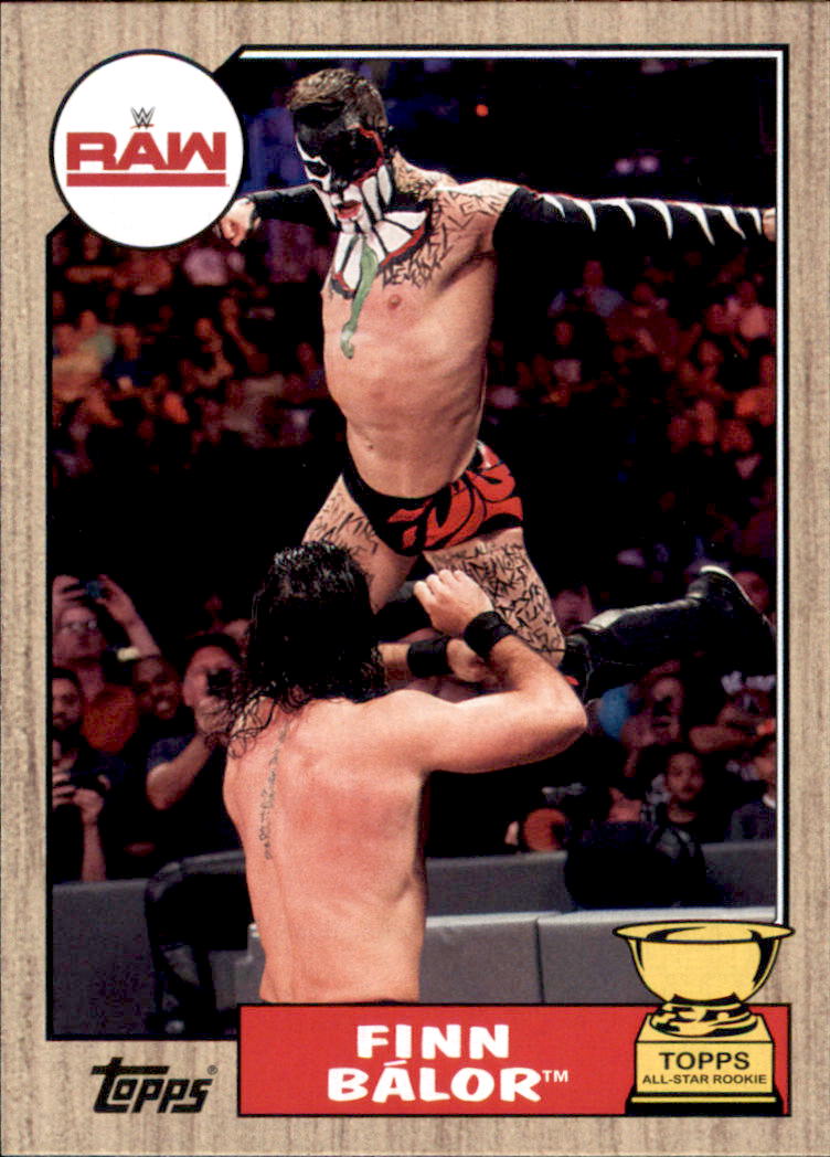 B0202- 2017 Topps Heritage WWE Wrestling Cards -You Pick- 15+ FREE US SHIP - Picture 36 of 281