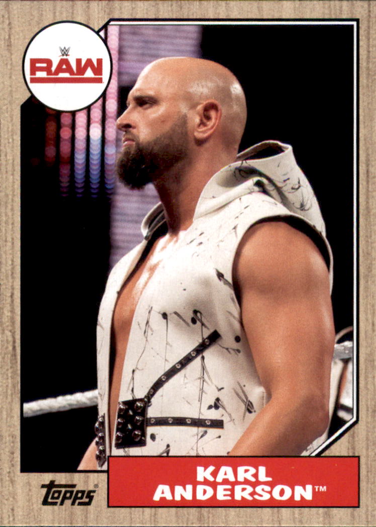 B0202- 2017 Topps Heritage WWE Wrestling Cards -You Pick- 15+ FREE US SHIP - Picture 40 of 281