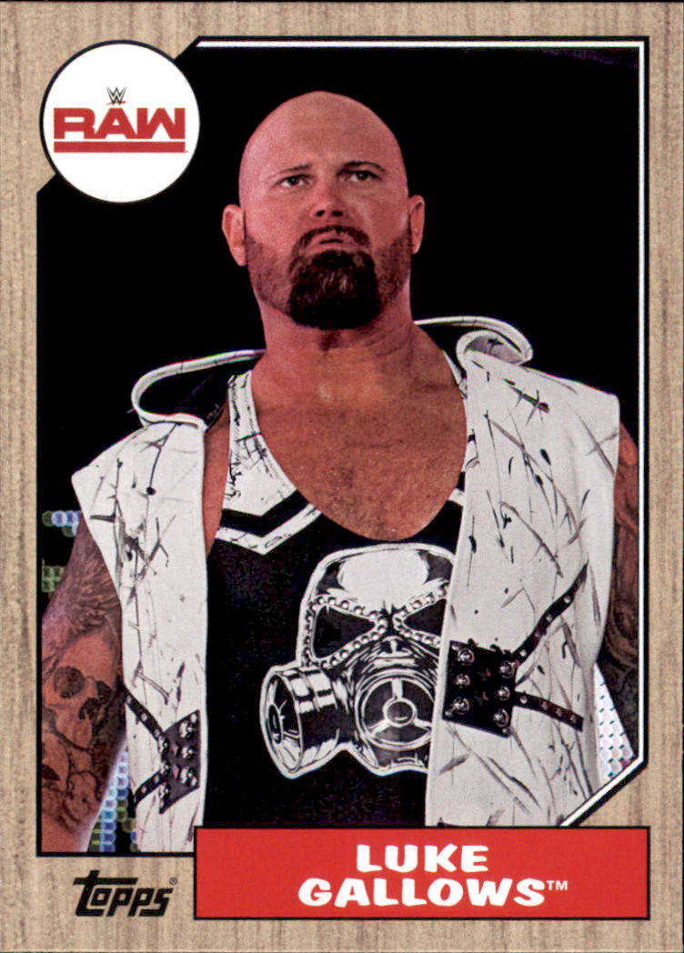 B0202- 2017 Topps Heritage WWE Wrestling Cards -You Pick- 15+ FREE US SHIP - Picture 48 of 281