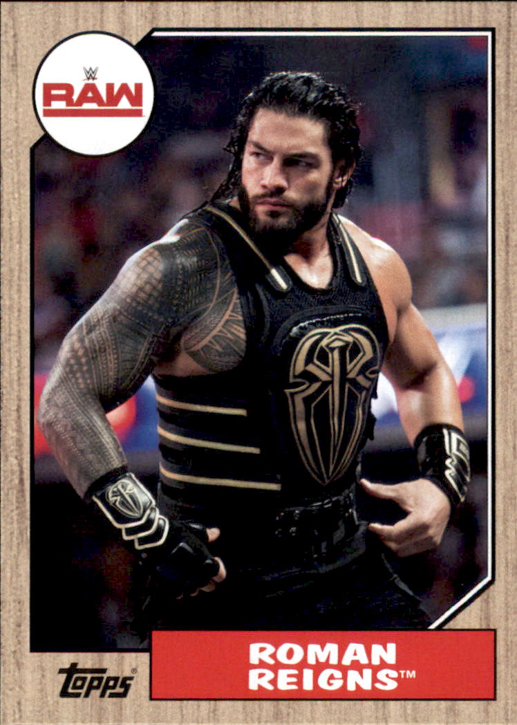B0202- 2017 Topps Heritage WWE Wrestling Cards -You Pick- 15+ FREE US SHIP - Picture 52 of 281
