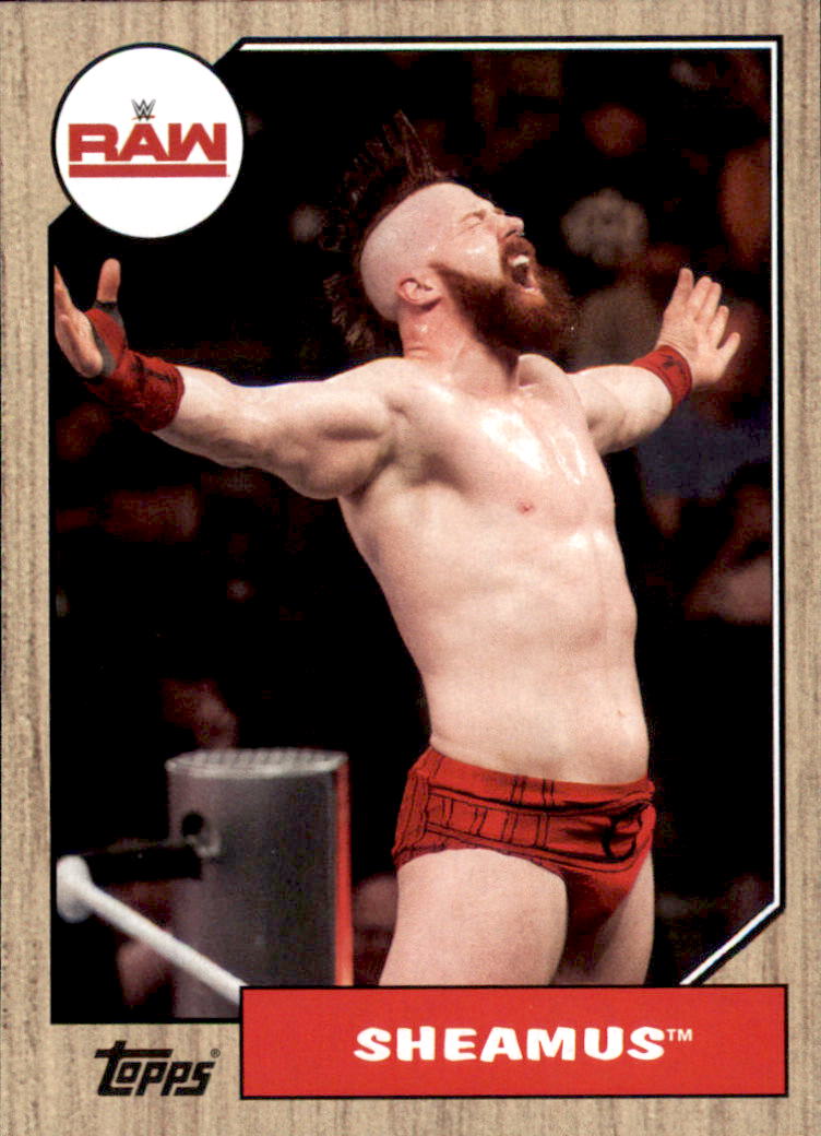 B0202- 2017 Topps Heritage WWE Wrestling Cards -You Pick- 15+ FREE US SHIP - Picture 62 of 281