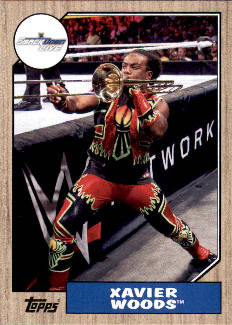 B0202- 2017 Topps Heritage WWE Wrestling Cards -You Pick- 15+ FREE US SHIP - Picture 66 of 281