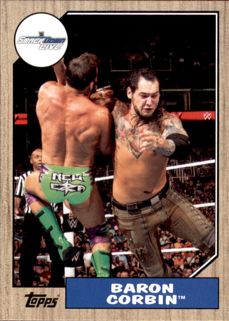 B0202- 2017 Topps Heritage WWE Wrestling Cards -You Pick- 15+ FREE US SHIP - Picture 70 of 281
