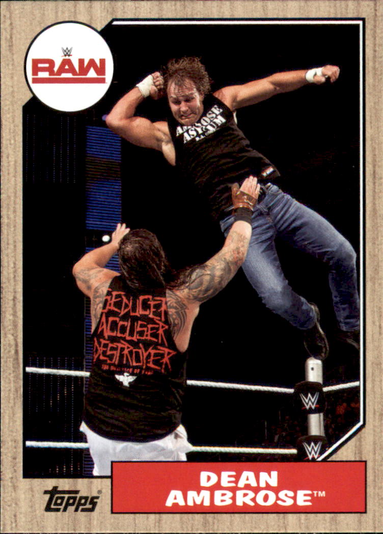 B0202- 2017 Topps Heritage WWE Wrestling Cards -You Pick- 15+ FREE US SHIP - Picture 76 of 281