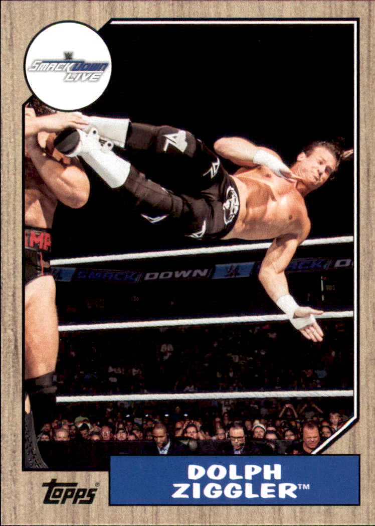 B0202- 2017 Topps Heritage WWE Wrestling Cards -You Pick- 15+ FREE US SHIP - Picture 78 of 281