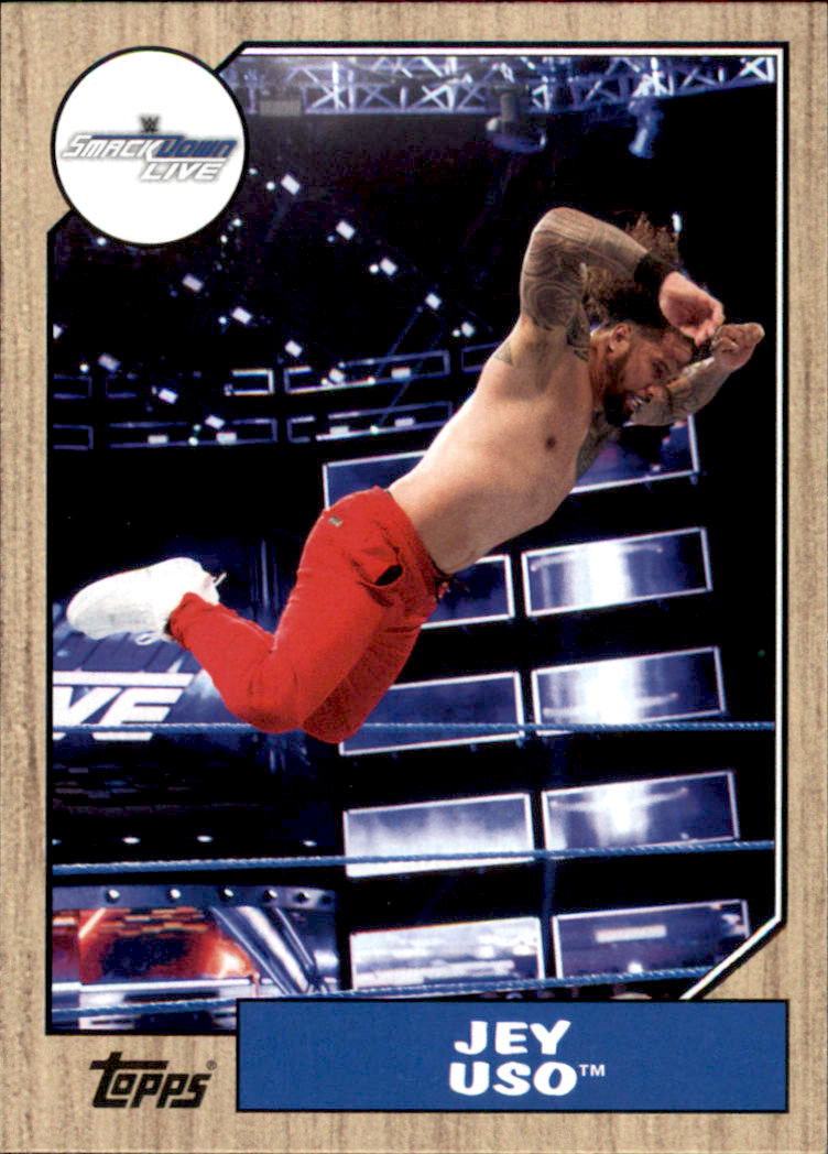 B0202- 2017 Topps Heritage WWE Wrestling Cards -You Pick- 15+ FREE US SHIP - Picture 84 of 281