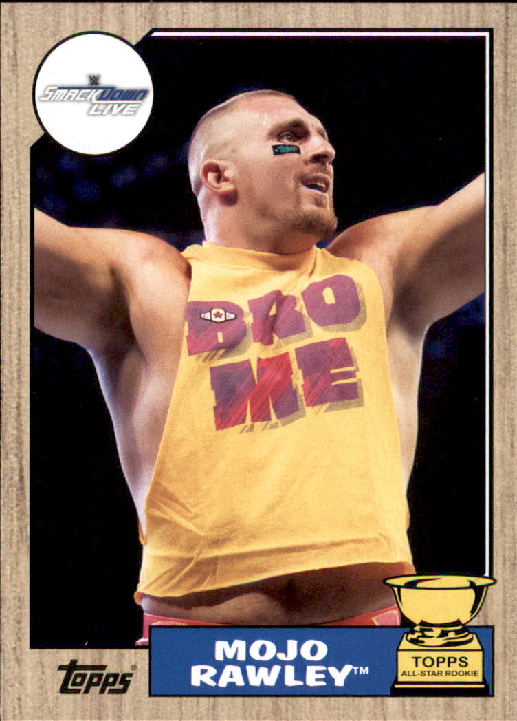B0202- 2017 Topps Heritage WWE Wrestling Cards -You Pick- 15+ FREE US SHIP - Picture 98 of 281