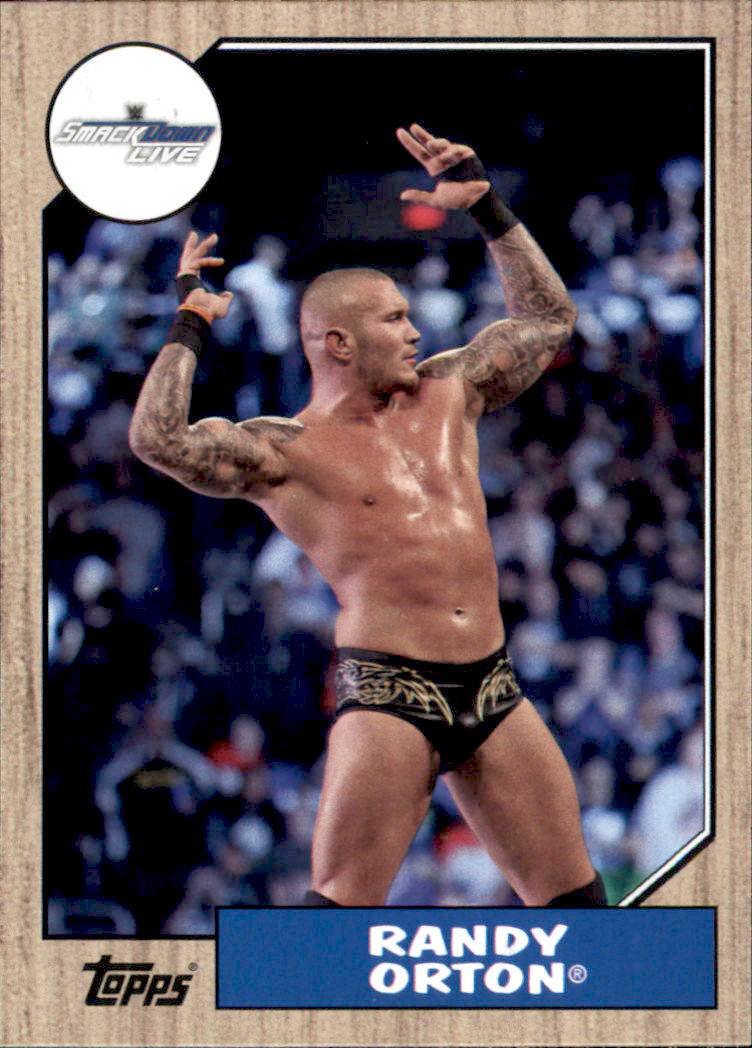 B0202- 2017 Topps Heritage WWE Wrestling Cards -You Pick- 15+ FREE US SHIP - Picture 104 of 281