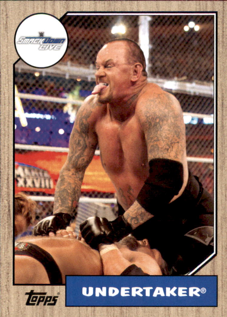 B0202- 2017 Topps Heritage WWE Wrestling Cards -You Pick- 15+ FREE US SHIP - Picture 110 of 281