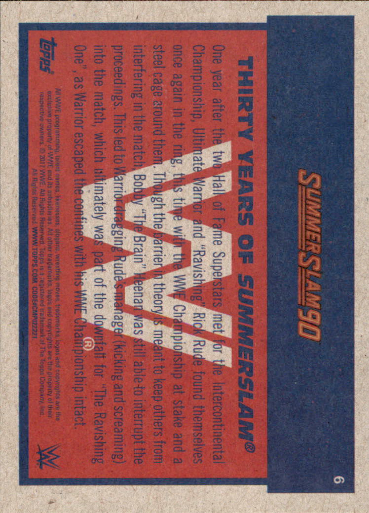 B0202- 2017 Topps Heritage WWE Wrestling Cards -You Pick- 15+ FREE US SHIP - Picture 211 of 281